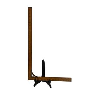 Antique Lufkin Dressmaking & Millinery School Wood & Brass Square Ruler No. 8232